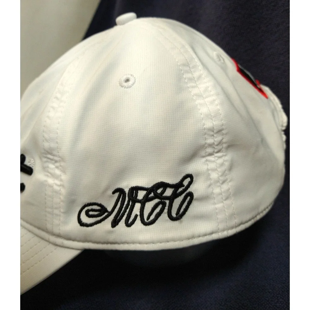 Titleist  Men's  Performance Golf Hat - white with black lettering, adj size - Picture 2 of 6